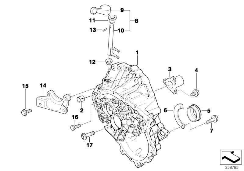 GS5-65BH clutch dome and attachm. parts