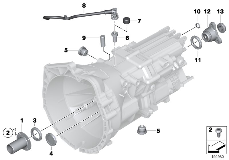 GS6-17BG/DG seals / mounting parts