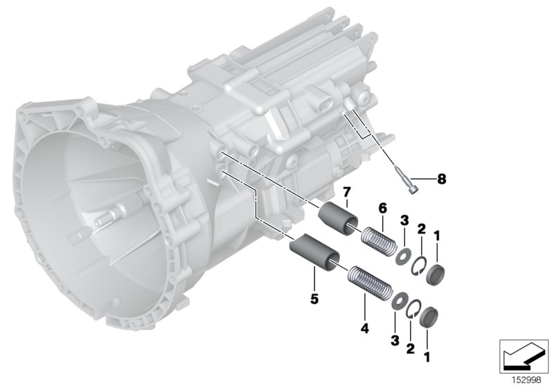 GS6-17BG gearshift parts