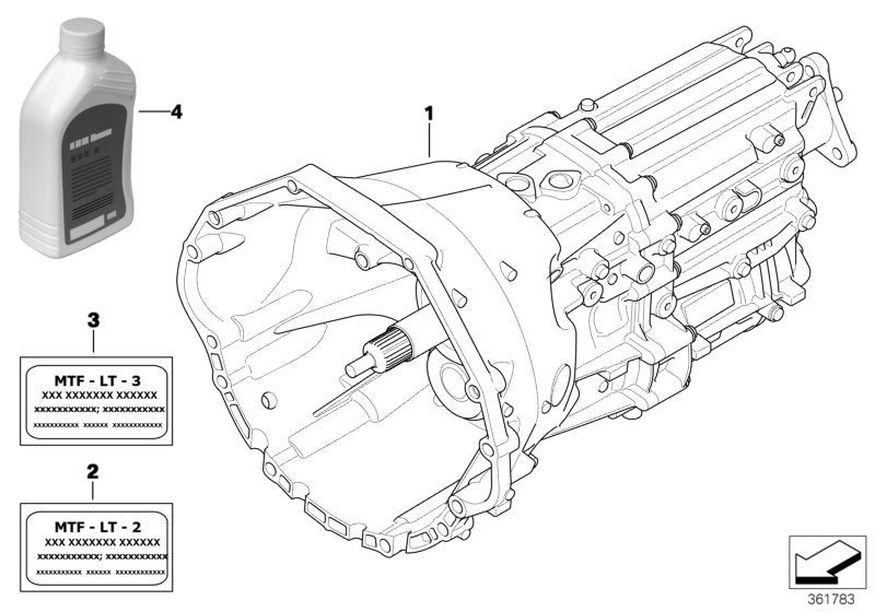 Manual gearbox GS6-53BZ