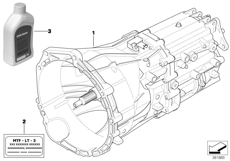 Manual gearbox GS6-37DZ