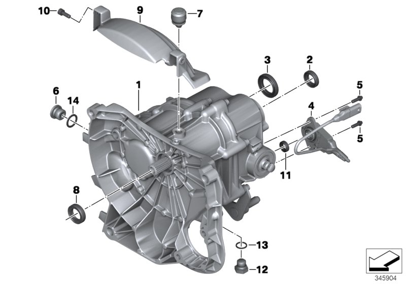 Manual gearbox