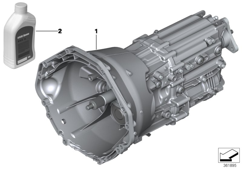 Manual gearbox GS6-53BZ