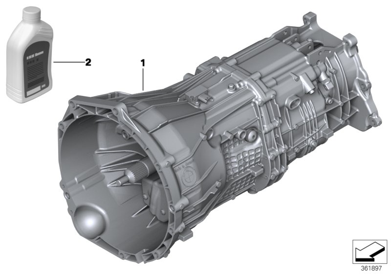 Manual gearbox GS6X45DZ