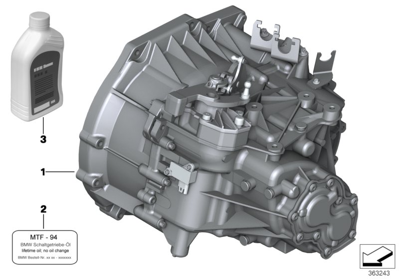 Manual gearbox GS6-53BG