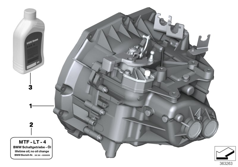 Manual gearbox GS6-55BG