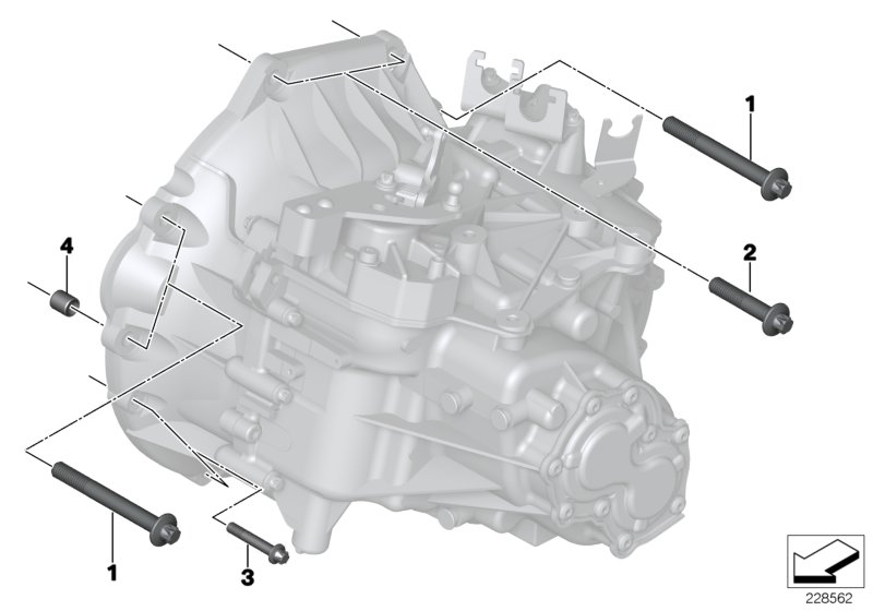 Gearbox mounting