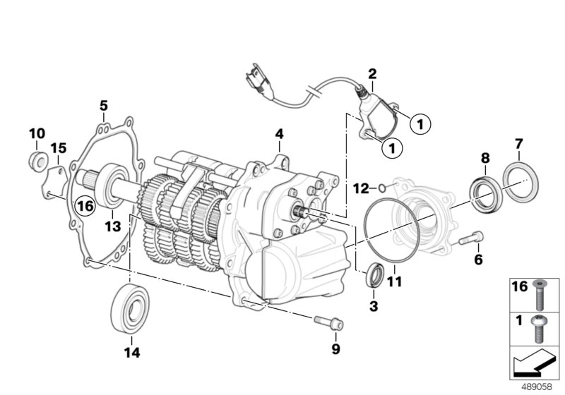 Manual gearbox