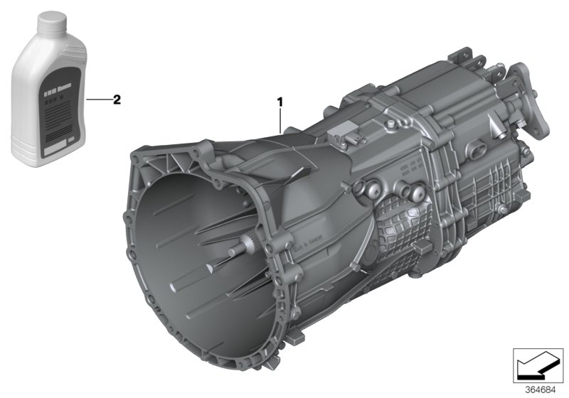 Manual gearbox GS6-45BZ