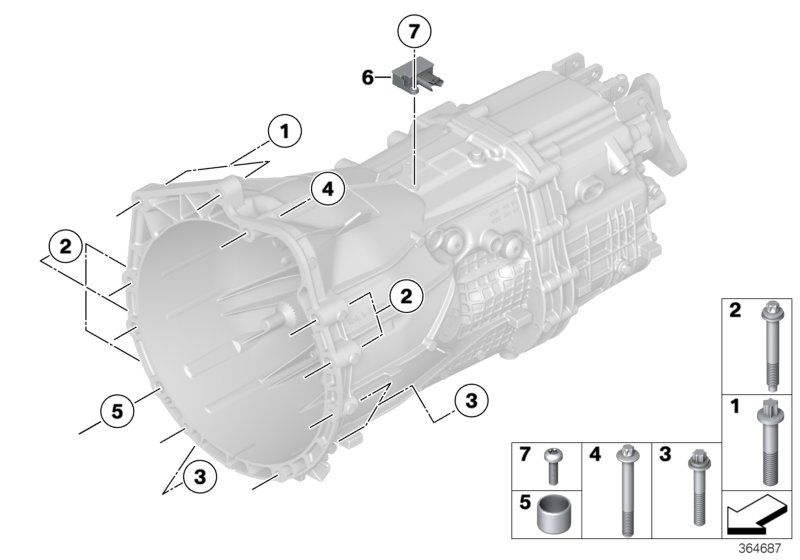 Mounting / suspension GS6-45BZ