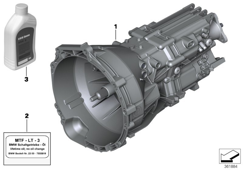 Manual gearbox GS6-17AG