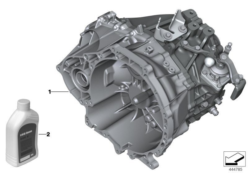 Manual gearbox GS6X60DA
