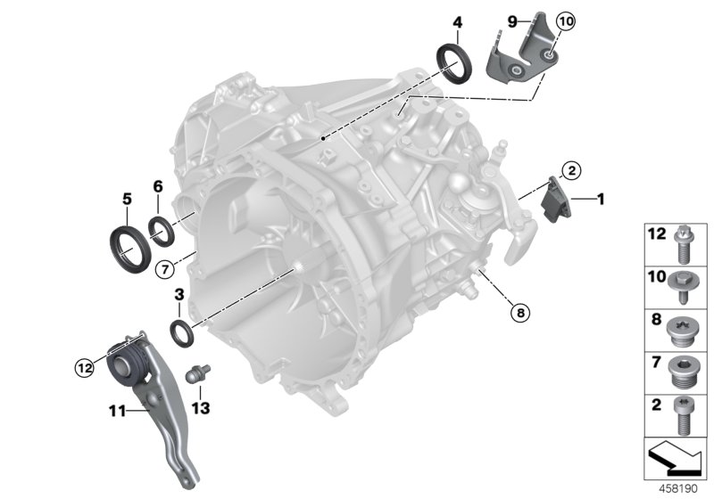 Transmission component parts GS6X60DA