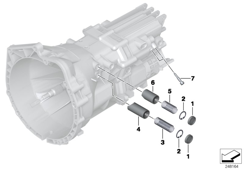 GS6-17BG gearshift parts