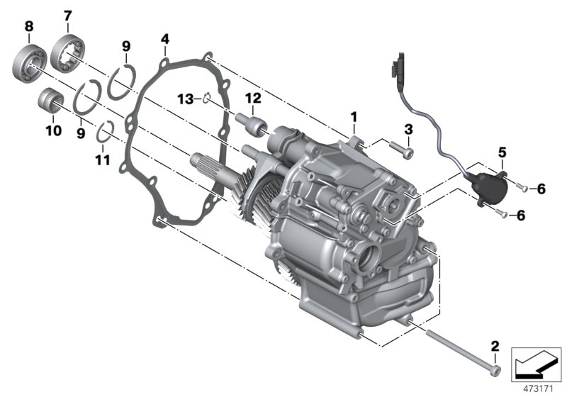 Manual gearbox