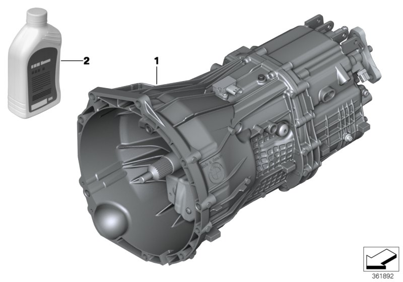 Manual gearbox GS6-45DZ