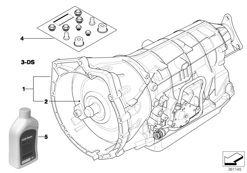 automatic gearbox A5S325Z