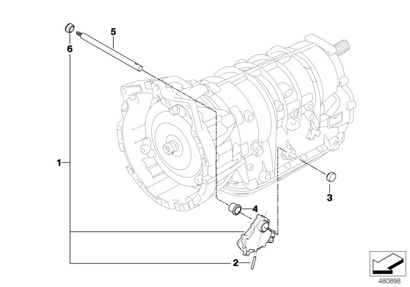 A5S360R/390R gear shift parts, 4-wheel