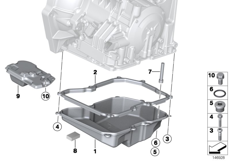GA6F21WA - oil sump
