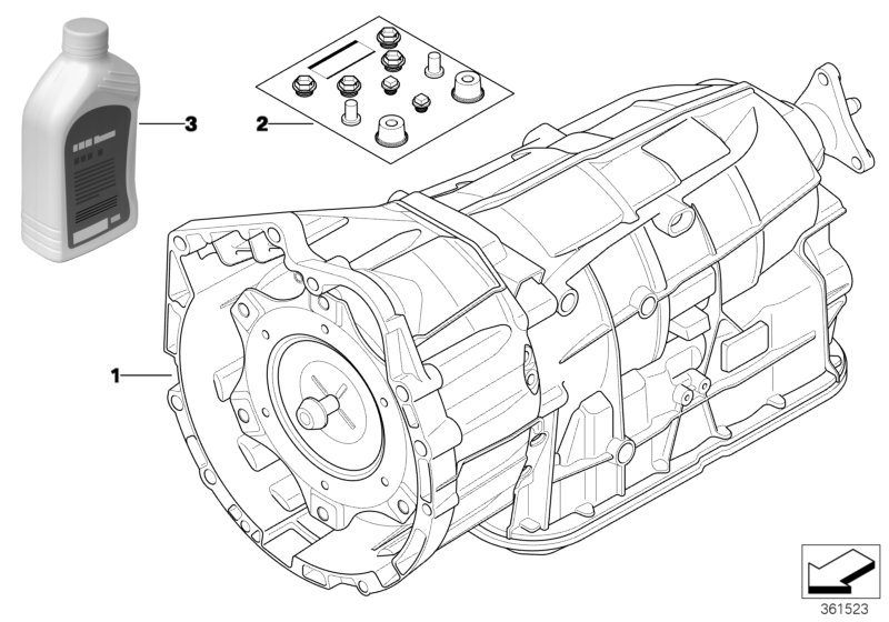Automatic transmission GA6L45R