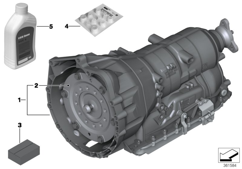 Automatic gearbox GA6HP19Z