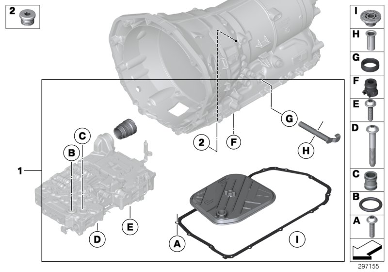 GA8HP90Z Selector shaft