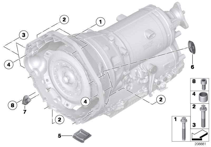 Gearbox mounting