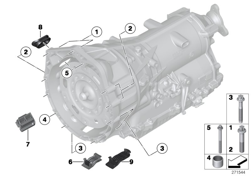 Gearbox mounting