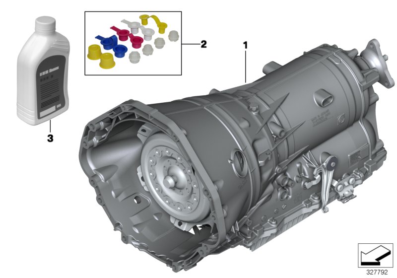 Automatic transmission GA8HP70H