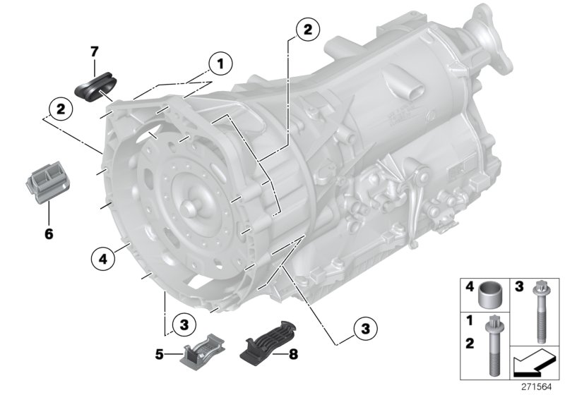 Gearbox mounting