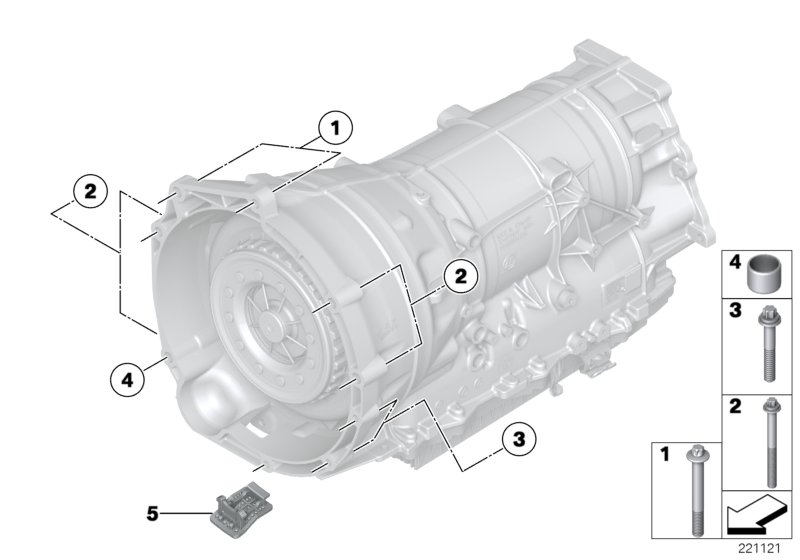 Gearbox mounting