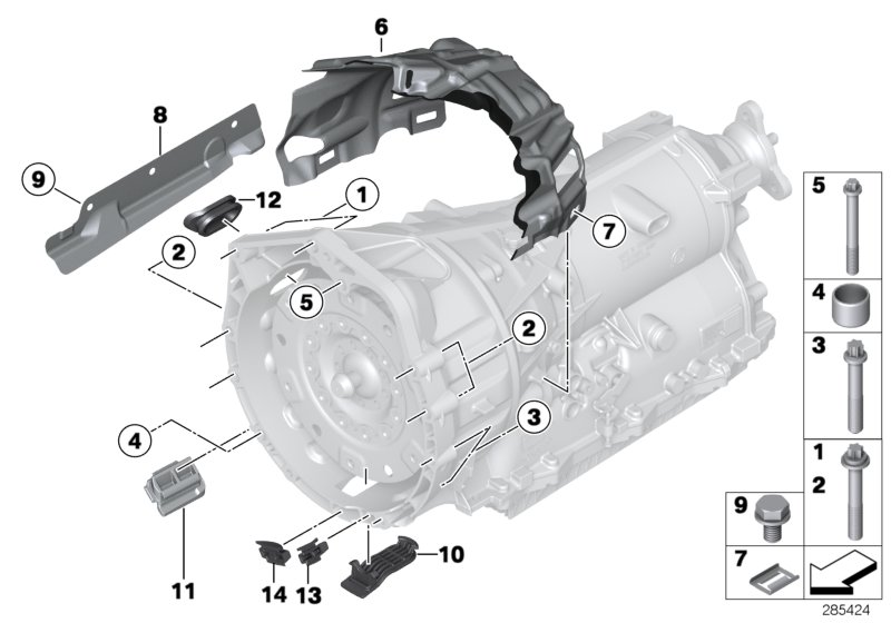Gearbox mounting