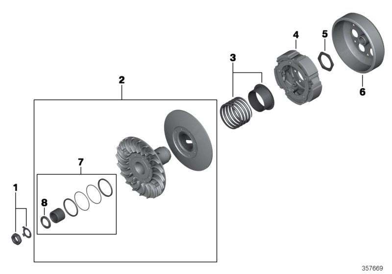 CVT output