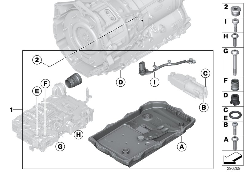 GA8P70H wiring harness, oil pump