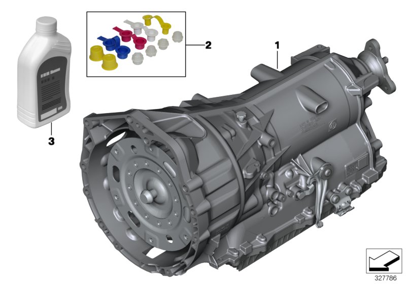 Automatic transmission GA8HP45Z