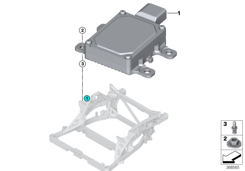 Control electronics, transm. oil pump