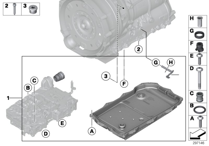GA8HP75Z selector shaft