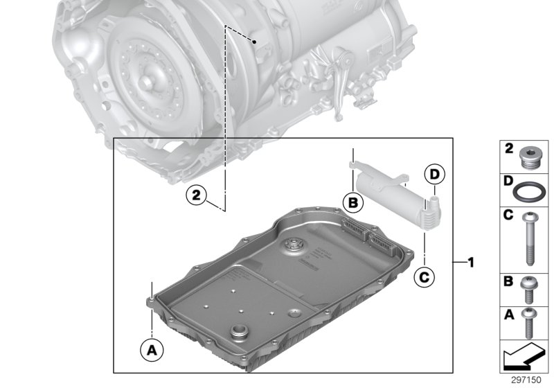 GA8HP75Z O-ring, oil volume reservoir