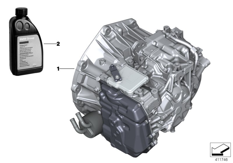Automatic transmission GA8F22AW