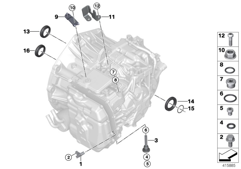GA6F21AW add-on parts/gaskets