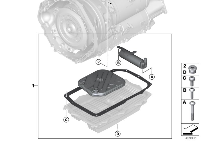 GA8HP75Z oil volume reservoir