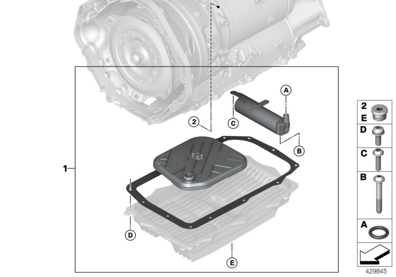 GA8HP75Z O-ring, oil volume reservoir