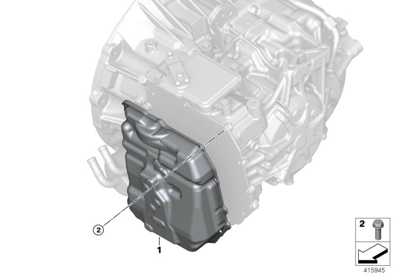 GA8F22AW oil sump