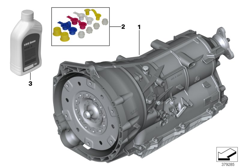Automatic transmission GA8HP75Z