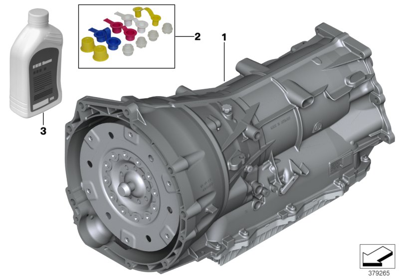 Autom.trans.GA8HP75X - all-wheel drive