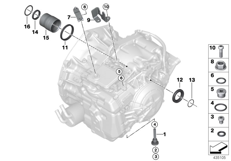 GA8F22AW add-on parts/gaskets