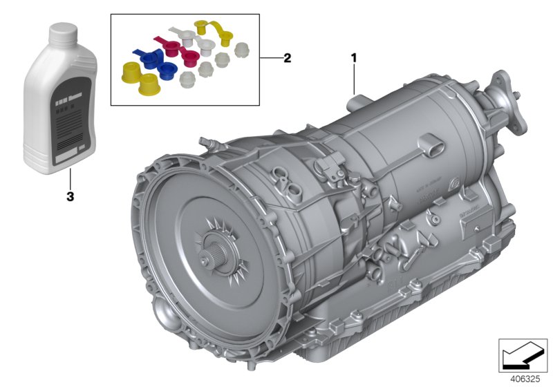 Automatic transmission GA8HP75Z