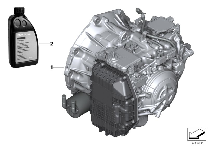 GA8G45AW AT for all-wheel drive vehicle