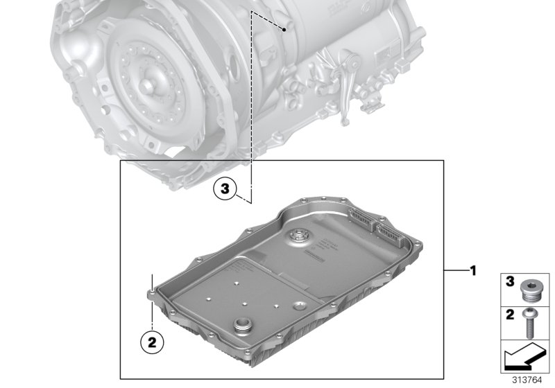GA8HP50X oil sump