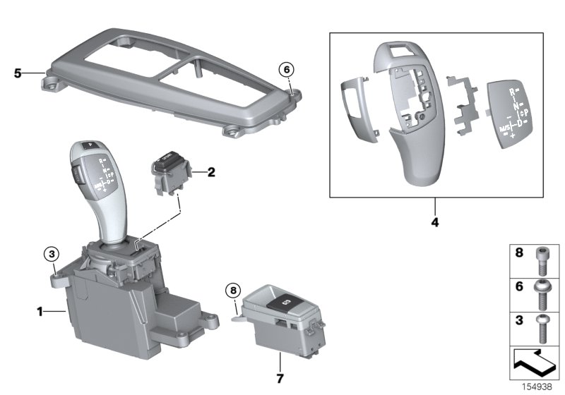 Gear selector switch